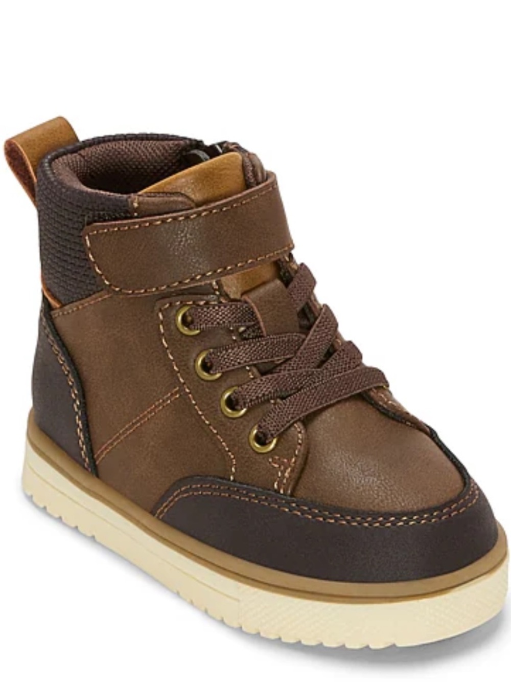 Thereabouts Toddler Boys Lil Asher Flat Heel Lace Up Boots- Size 7